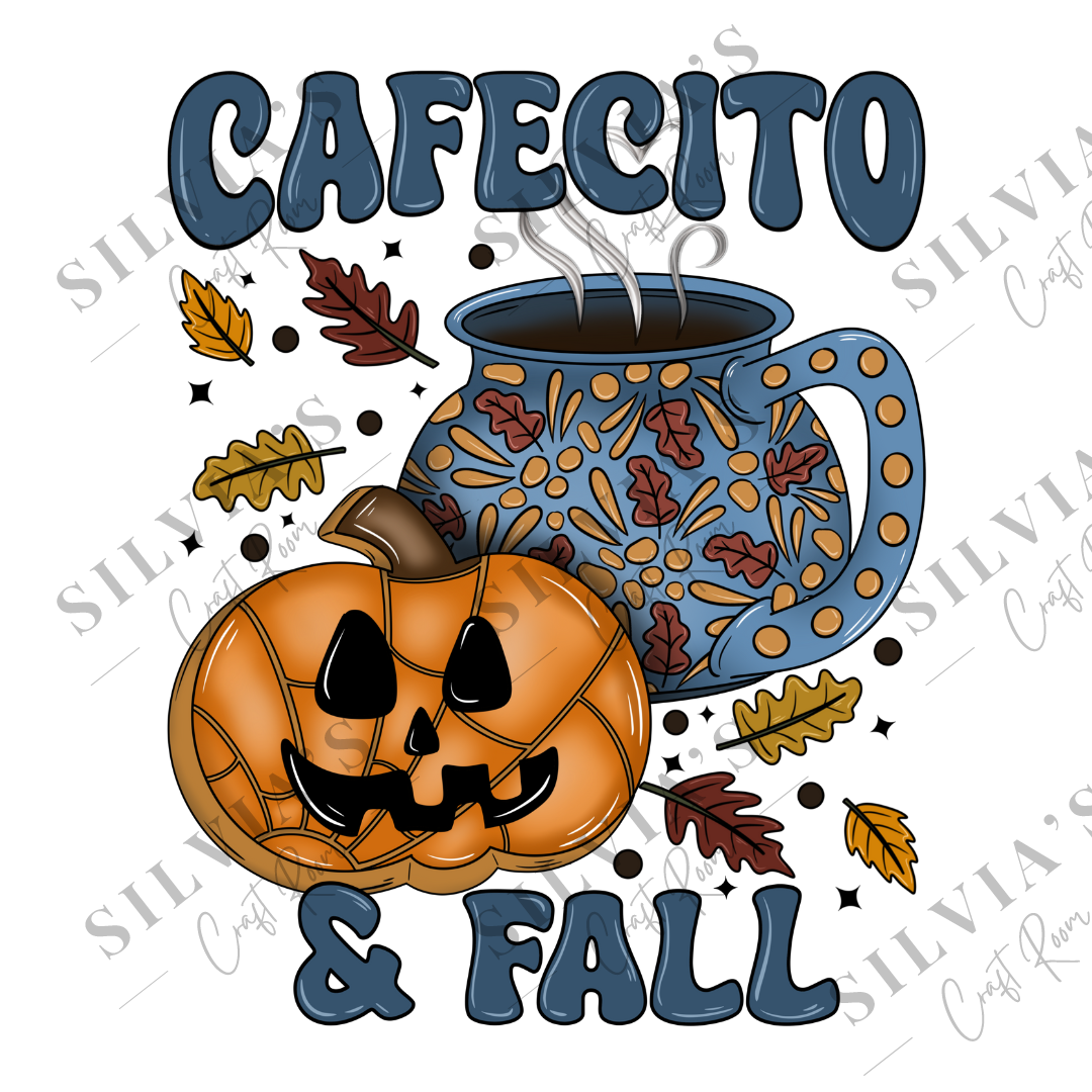 Cafecito and Fall DTF Transfer