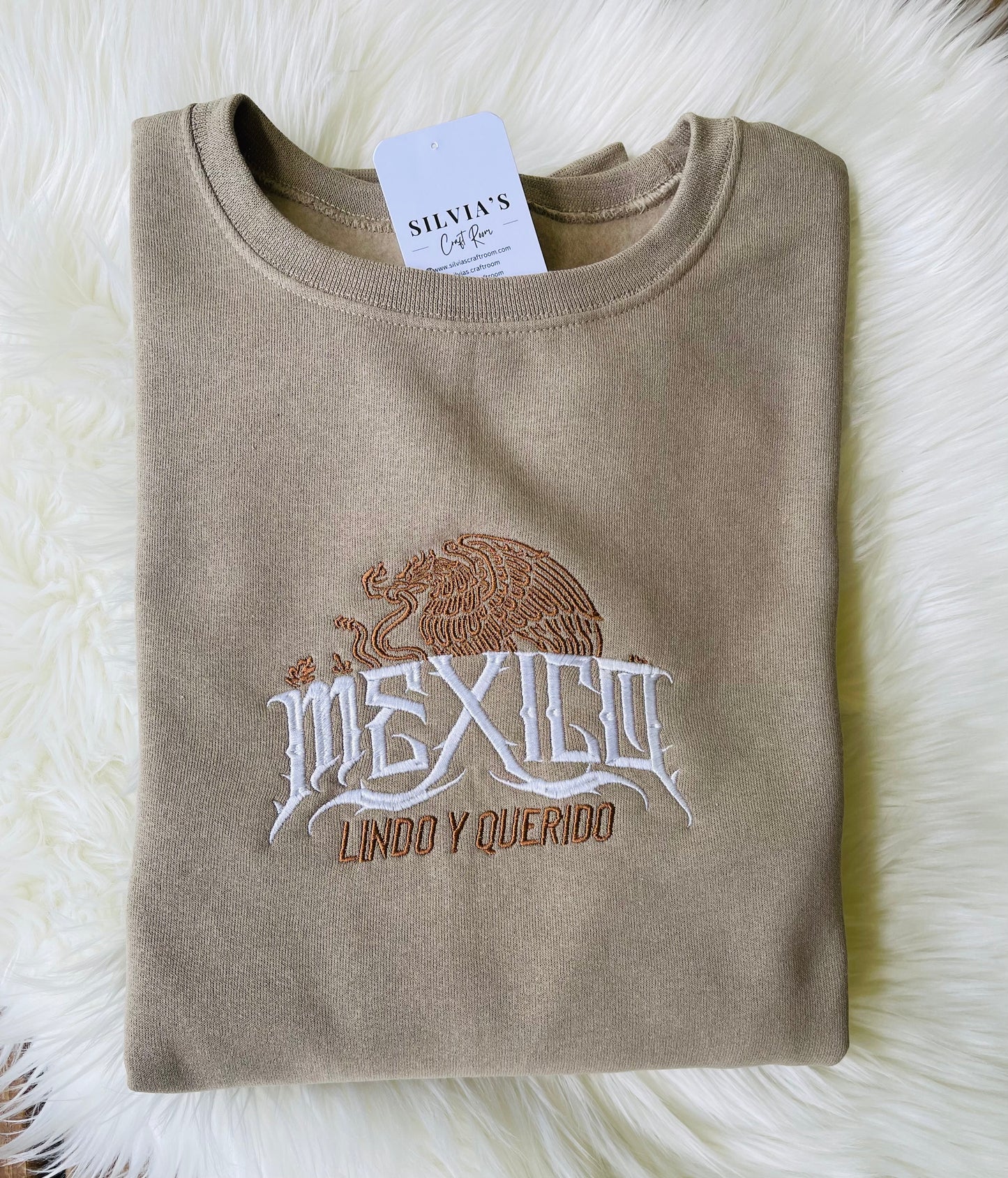 Mexico Embroidered Sweatshirt