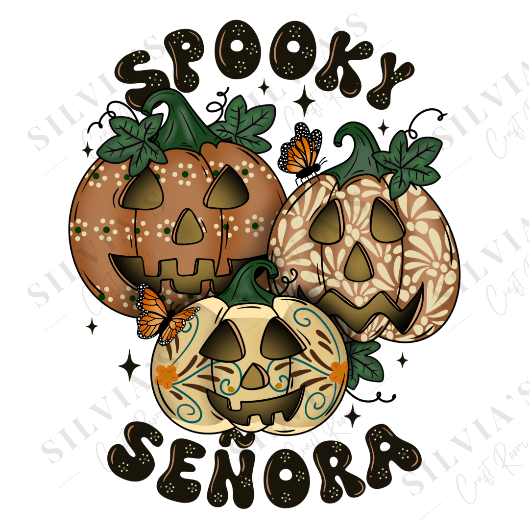 Spooky Senora DTF Transfer