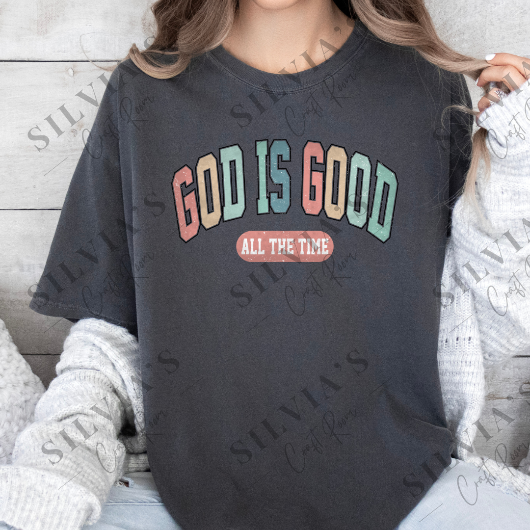 God Is Good DTF Transfer