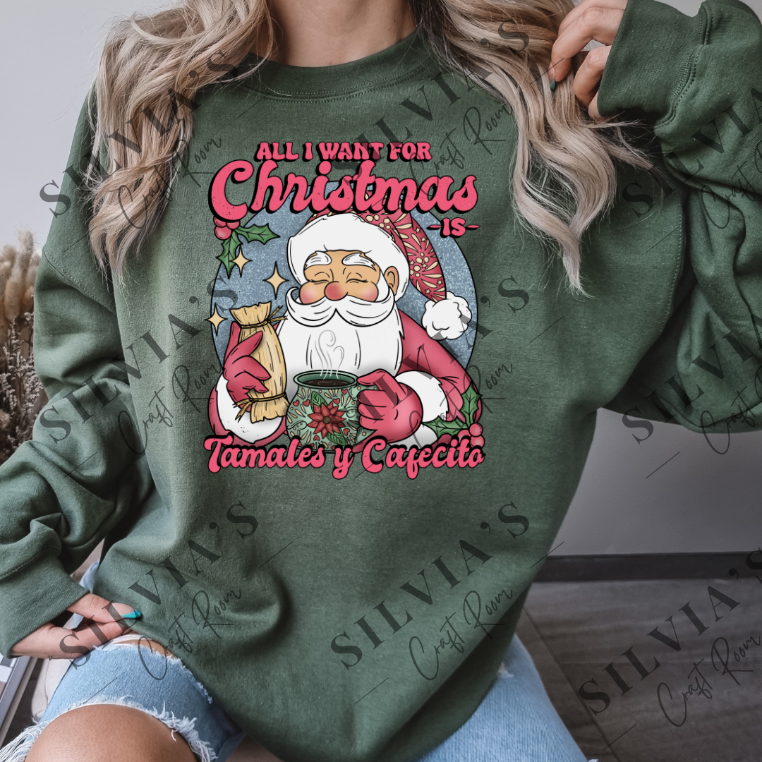 All I want for Christmas DTF Transfer