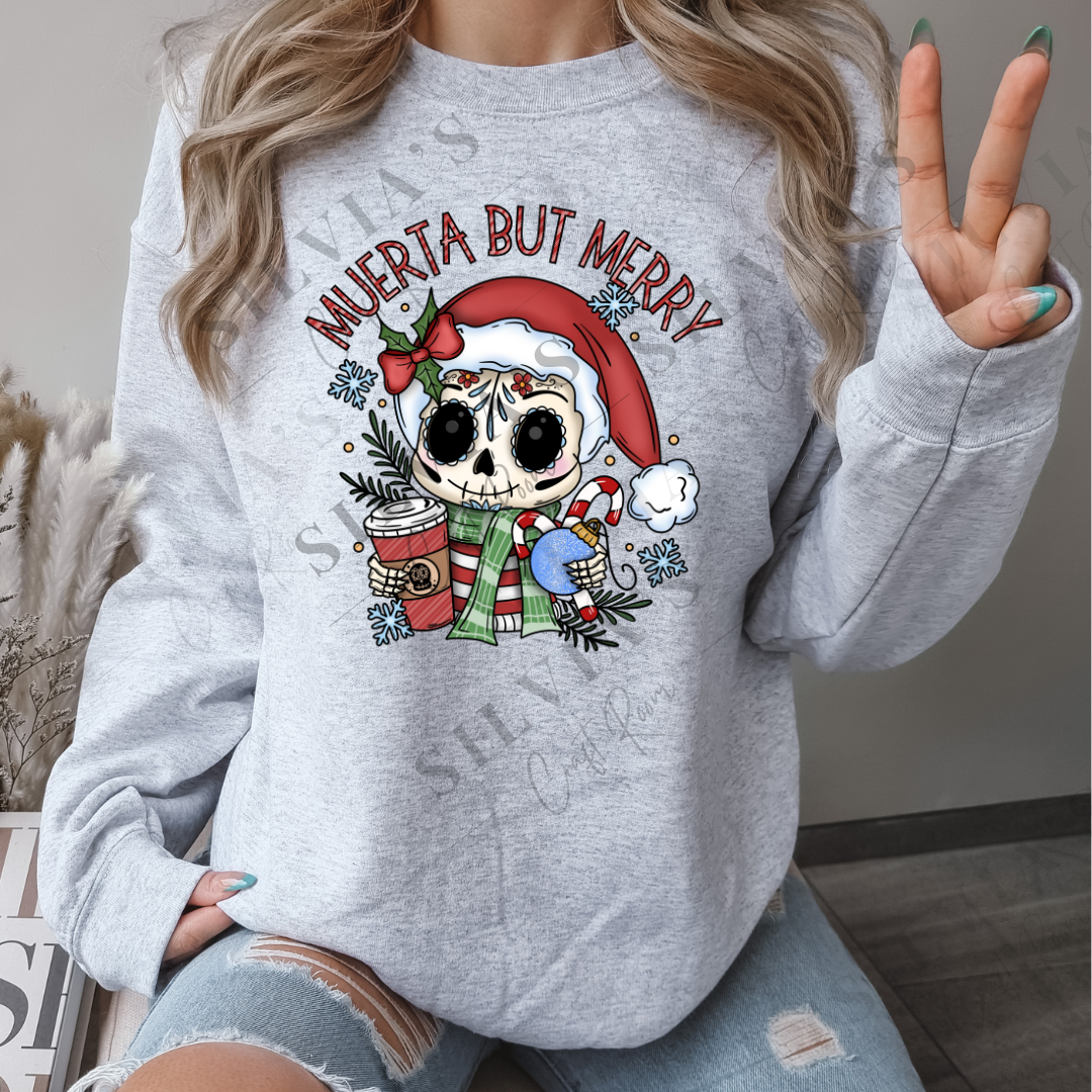 Muerta But Merry DTF Transfer