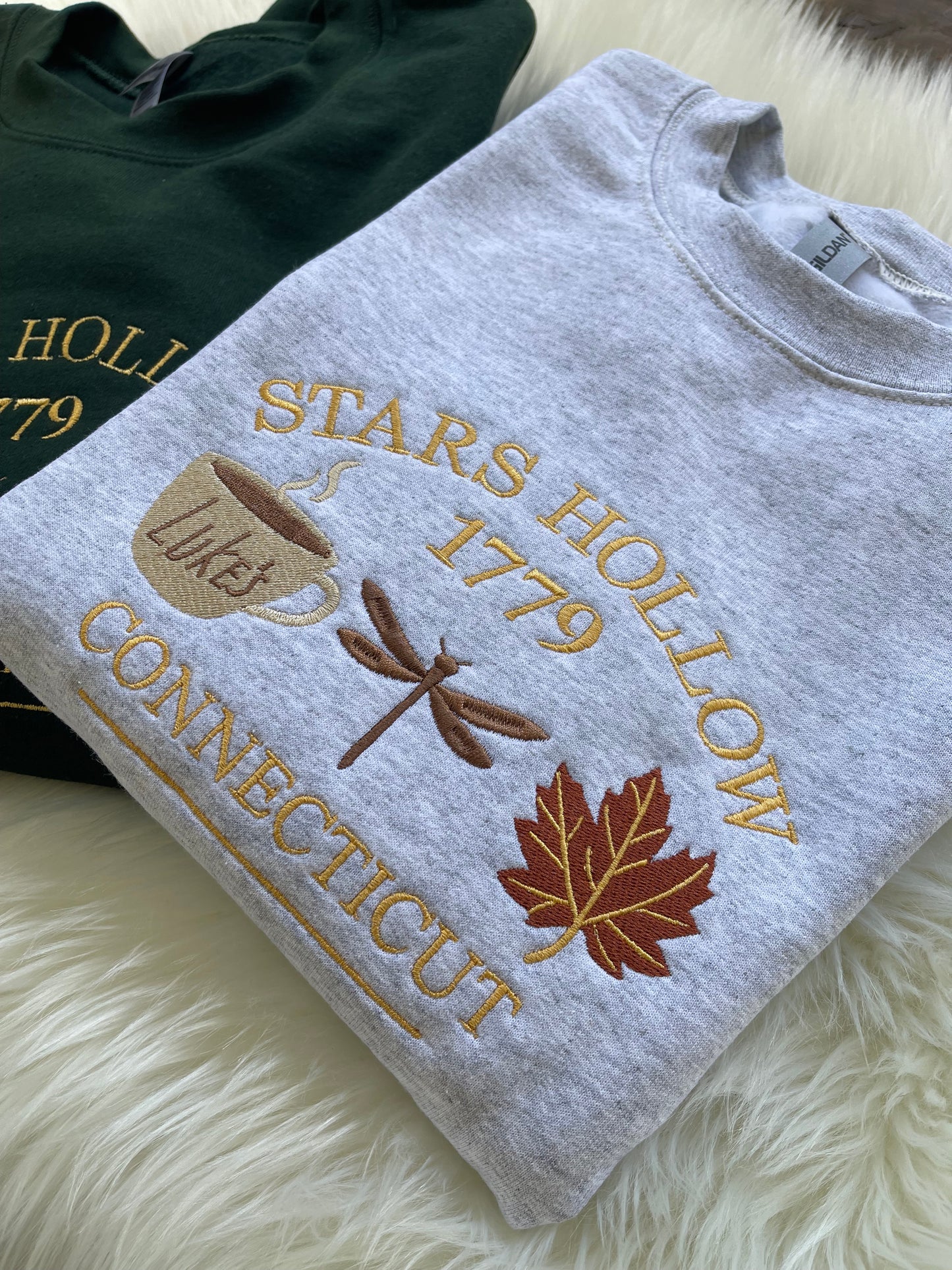 Stars Hollow Embroidered Sweatshirt