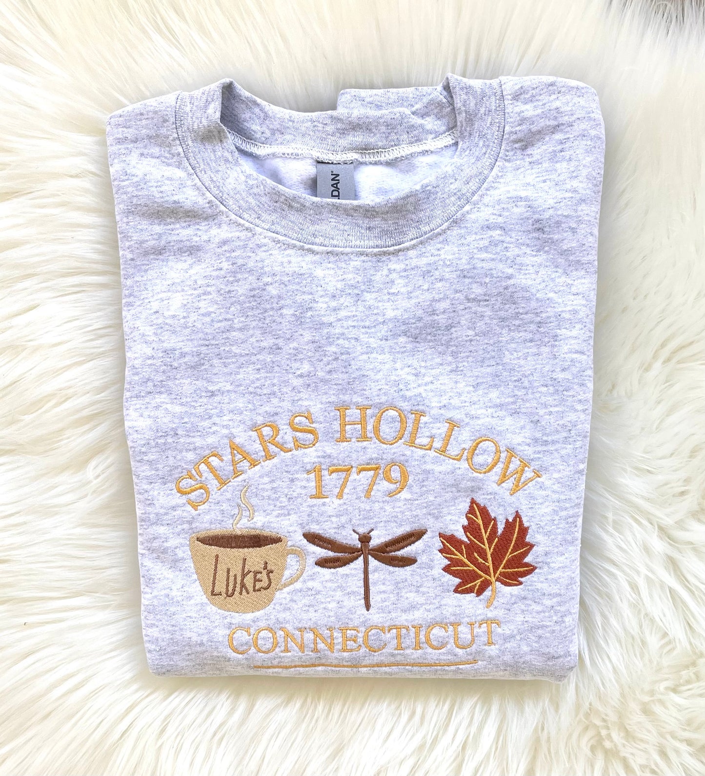 Stars Hollow Embroidered Sweatshirt
