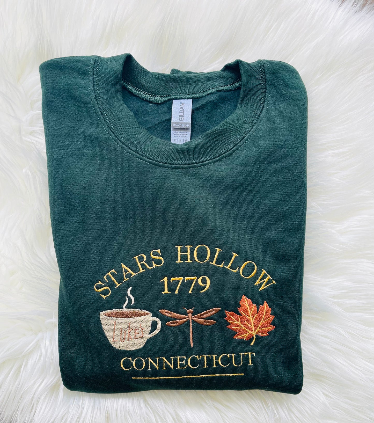 Stars Hollow Embroidered Sweatshirt