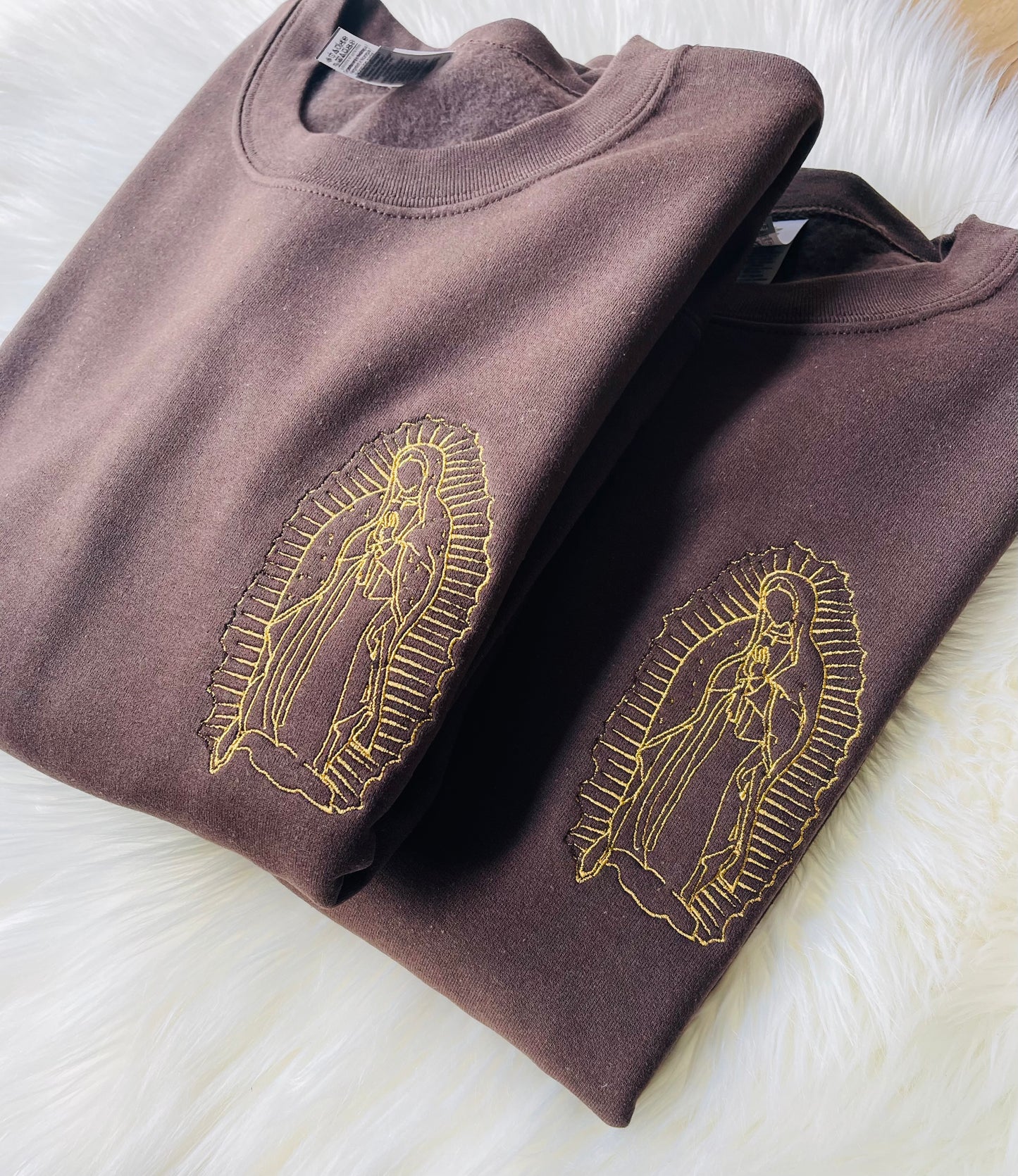 Virgencita Embroidered Sweatshirt