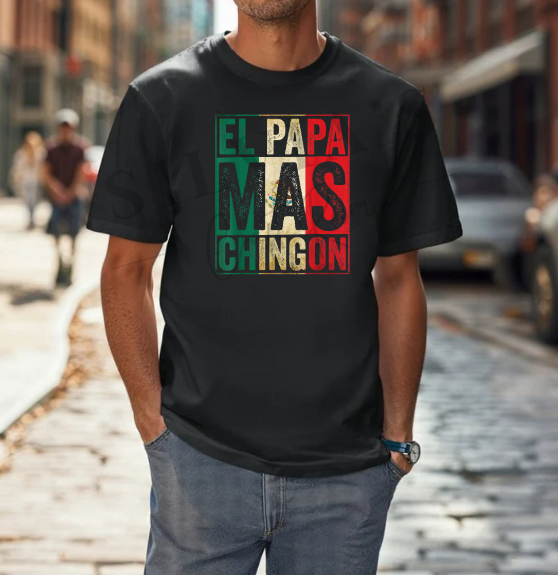 El hombre más chingon DTF Transfer