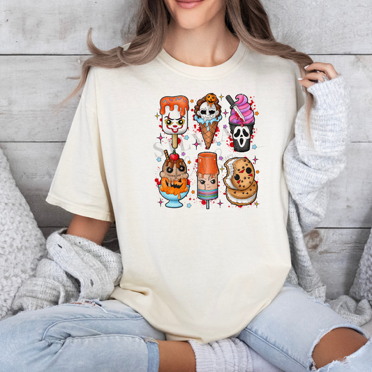 Horror Ice cream DTF Transfer