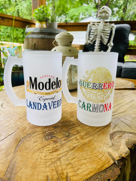 Frosted Beer Stein