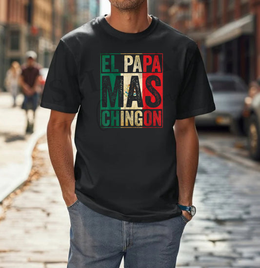 El hombre más chingon DTF Transfer