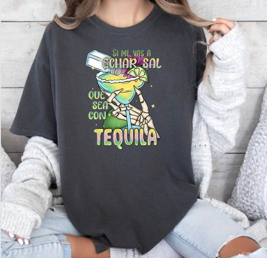 Sal y Tequila DTF Transfer