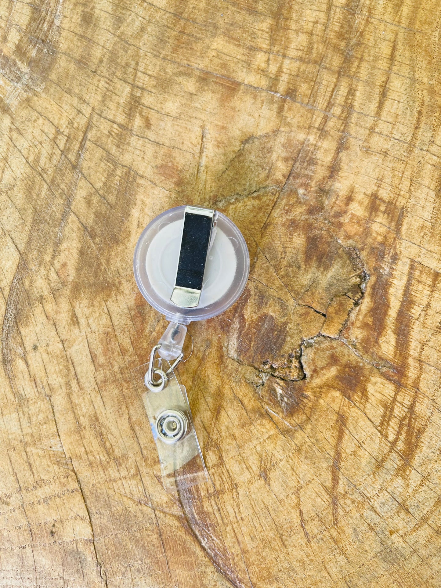 Flower Ghost Badge Reel